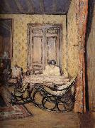 Edouard Vuillard Indoor rocking chair oil painting reproduction